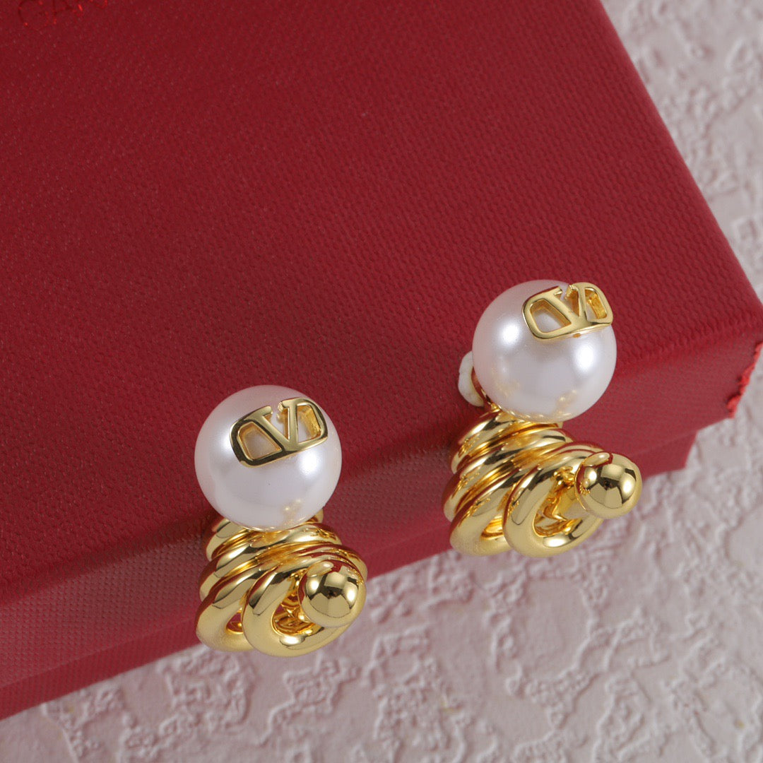 Valentino Pearl Earrings