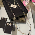 Chanel Black Pearl Sweater Chain