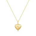 Heart Pendant Star Necklace