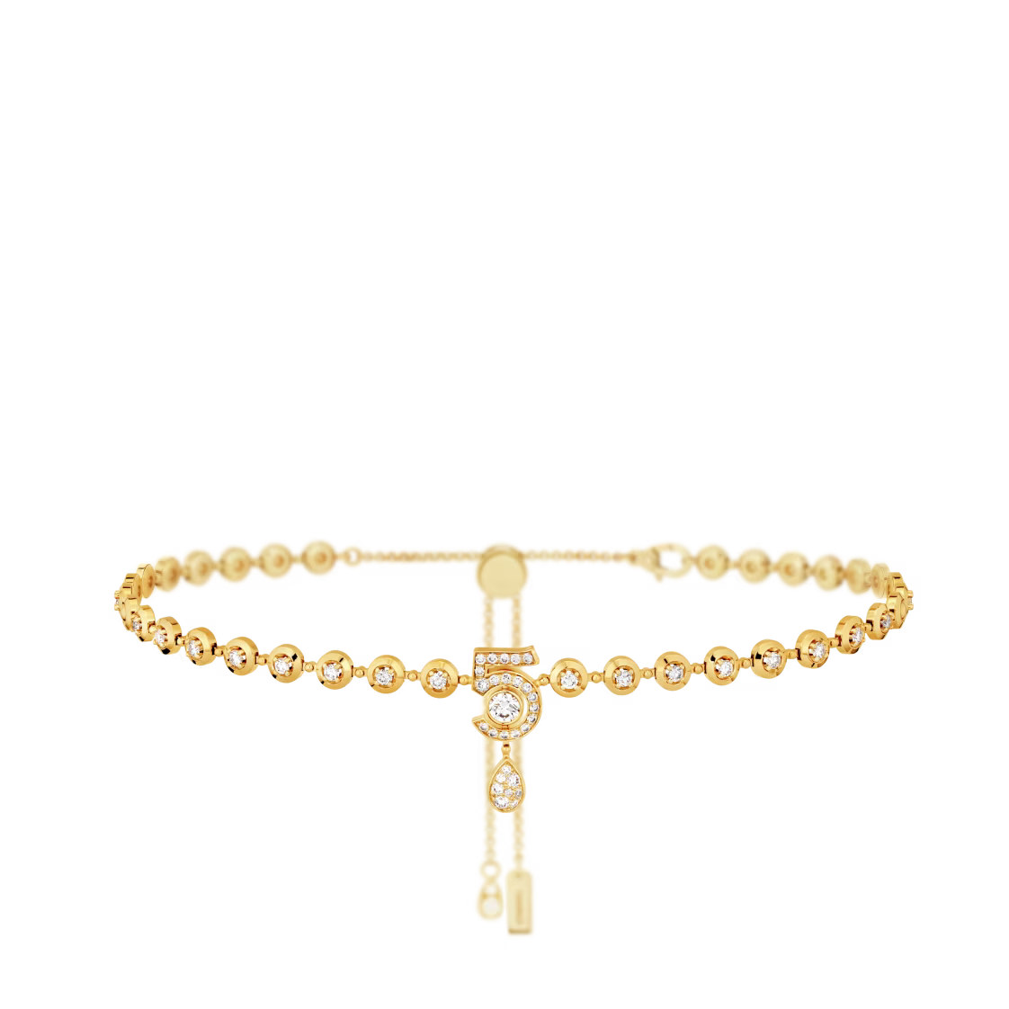 Chanel Eternal N°5 Diamond Line Necklace