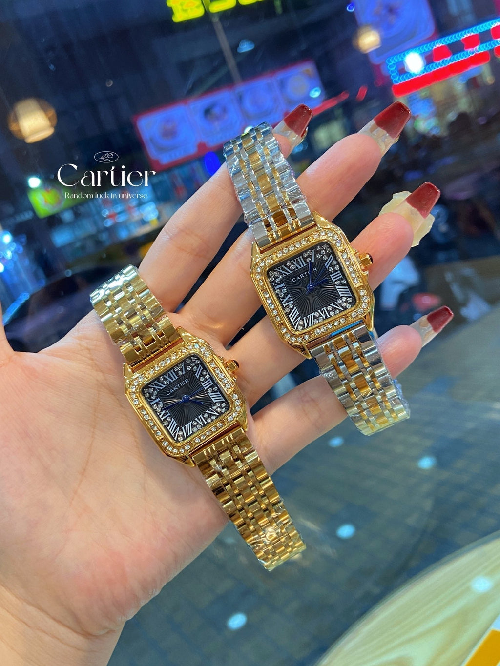 Cartier Panter Gold Watch
